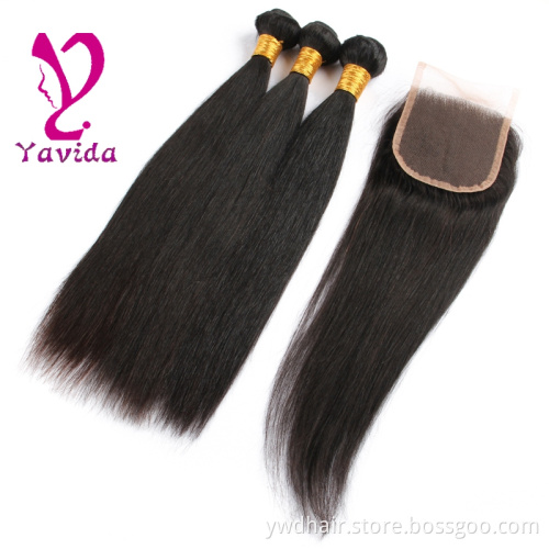 Accept Dropshipping Alibaba Express Hotsale Swiss Lace closure 4*4 / Lace frontal 13*4 with Indian Hair